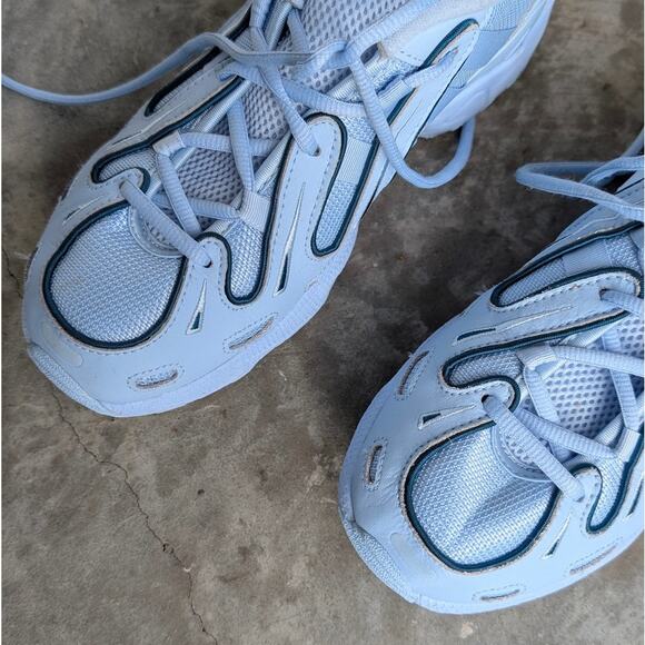 Adidas EQT Gazelle EE4822 Low Top Leather/Mesh Snealers in Glow Blue, size 8.5 - Picture 5 of 9
